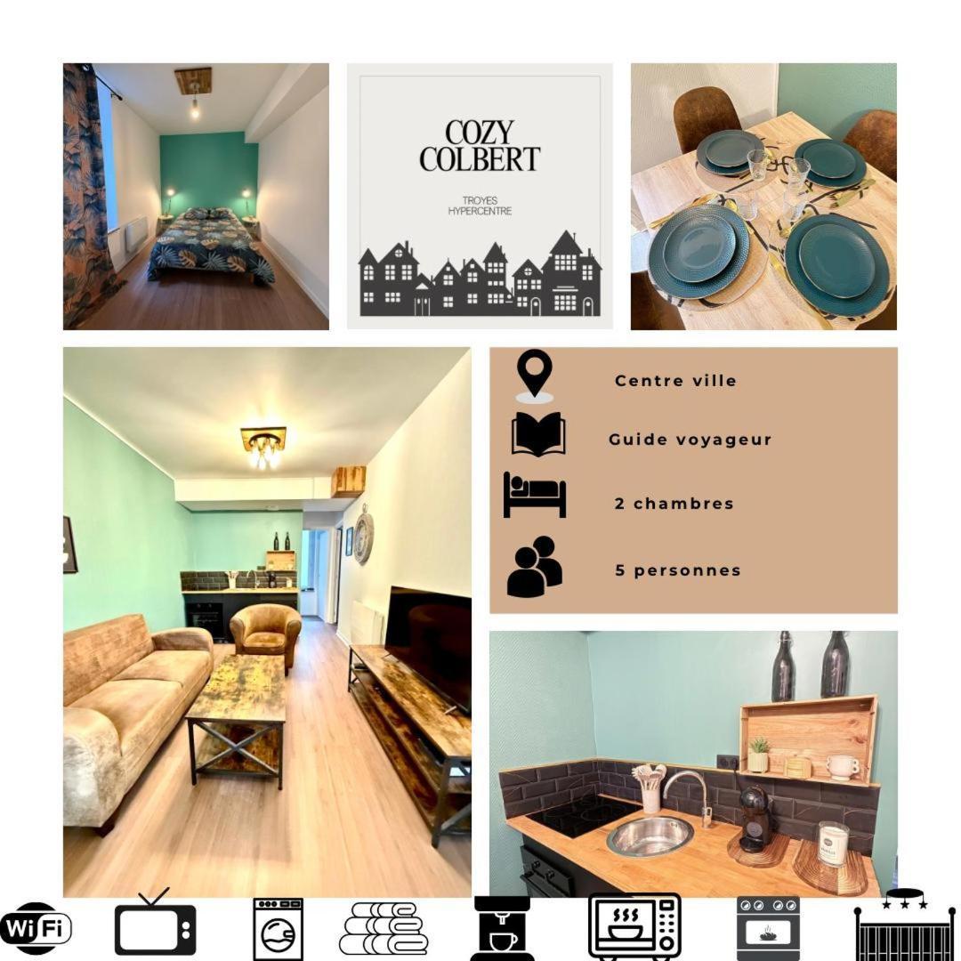 Apartament Hyper Centre Le Cozy Colbert Troyes Zewnętrze zdjęcie